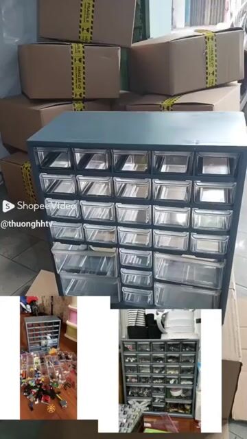 Tủ nhựa hộc  27 ngăn đựng linh kiện. Mua bán Tủ, kệ gia đình tại Huyện Bình Chánh Tp Hồ Chí Minh được đăng bởi Thương Huỳnh Hoàng hình 1