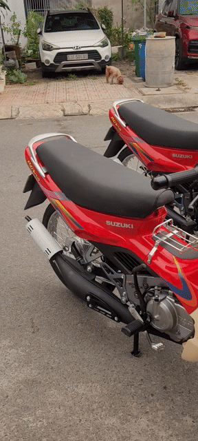 Suzuki Xìpo 120 Đỏ 6 số xe dọn fun NEW . Mua bán Xe máy tại Thành phố Thuận An Bình Dương được đăng bởi Thành hình 1