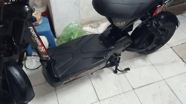 Xe đạp điện FORTUNER 133 plus Đen. Mua bán Xe đạp tại Quận Ba Đình Hà Nội được đăng bởi Hai Ly hình 1