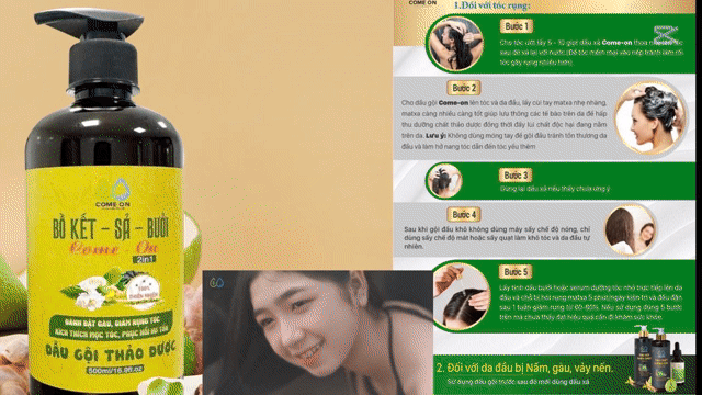 Dầu gội COME ON 500ml. Mua bán Phụ kiện thời trang khác tại Thành phố Hưng Yên Hưng Yên được đăng bởi Trần Bạch Vy hình 1