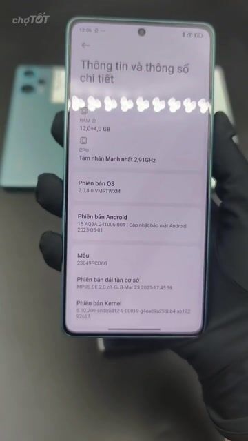 Xiaomi Redmi Note 12 Turbo 256g rom qte. Mua bán Điện thoại tại Quận 6 Tp Hồ Chí Minh được đăng bởi Nhất Tín Mobile hình 1