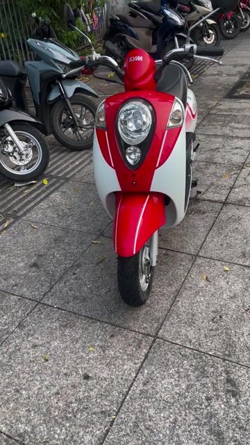 SYM Elite 50 Đỏ trắng 24000 km. Mua bán Xe máy tại Quận Tân Phú Tp Hồ Chí Minh được đăng bởi Xe Máy Lâm 290 hình 1