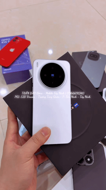 Vivo X300s 5G 256Gb Like New Fullbox - Bán Trả Góp. Mua bán Điện thoại tại Thành phố Tây Ninh Tây Ninh được đăng bởi Trần Bảo Store Mobile Tây Ninh hình 1