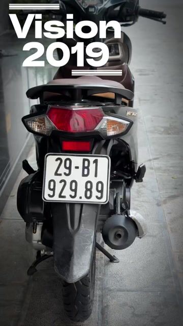 Honda Vision Smartkey 2019 Xanh rêu 29B-929.89. Mua bán Xe máy tại Quận Ba Đình Hà Nội được đăng bởi Xe Máy Nam Thi hình 1