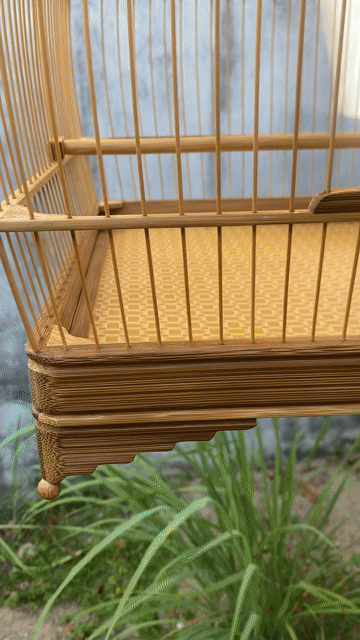 Lồng chim tre màu nâu. Mua bán Phụ kiện, Thức ăn, Dịch vụ tại Quận Ngũ Hành Sơn Đà Nẵng được đăng bởi thảo hình 1