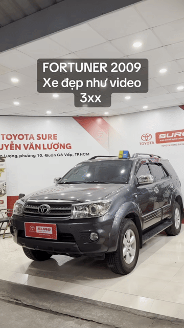 FORTUNER 2.7V máy xăng 2 cầu 2009- 127.000km. Mua bán Ô tô tại Quận Gò Vấp Tp Hồ Chí Minh được đăng bởi TOYOTA SURE GÒ VẤP hình 1
