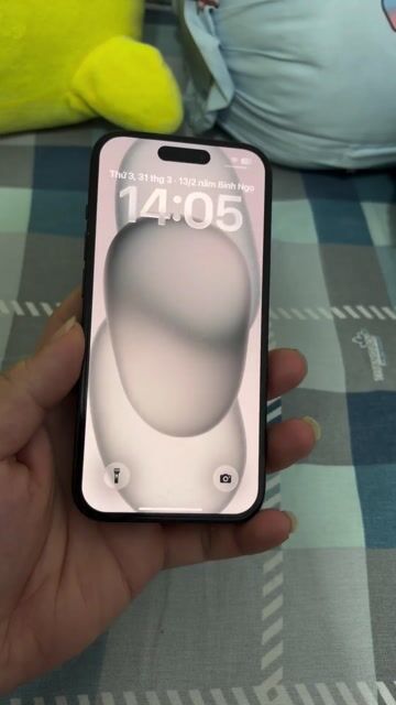 Apple iPhone 15 128GB Đen Lock. Mua bán Điện thoại tại Huyện Củ Chi Tp Hồ Chí Minh được đăng bởi Châu Thanh hình 1