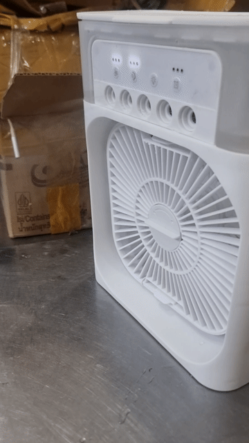 Quạt điều hòa AIR COOLER FAN Hẹn giờ, đèn LED. Mua bán Quạt tại Quận 11 Tp Hồ Chí Minh được đăng bởi Ruby Đen hình 1