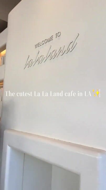 Americano cloud latte at the prettiest coffee shop☁️✨💛