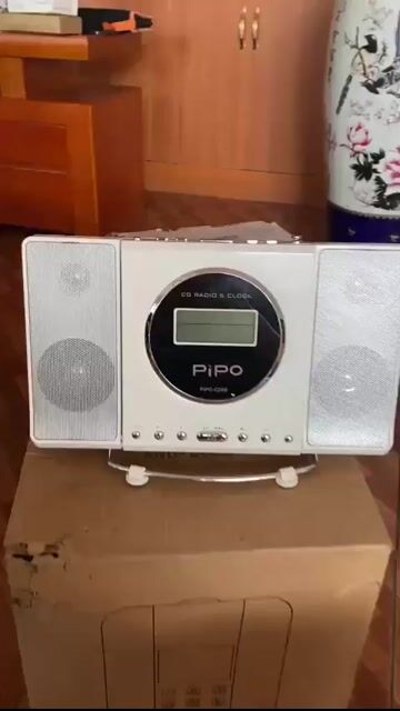 Đài đĩa CD PiPO PIPO-CD02 Trắng Nhật Bản. Mua bán Tivi, Âm thanh tại Thành phố Thái Nguyên Thái Nguyên được đăng bởi Dinh Mong Dung hình 1