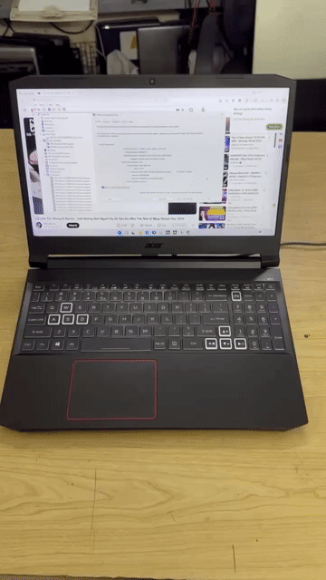 Acer Nitro 5 R5 4600H 8GB/512GB. Mua bán Laptop tại Quận Đống Đa Hà Nội được đăng bởi thắng mobile mua bán điện thoại hình 1
