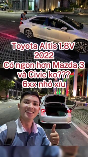 Toyota Altis 1.8V 2022 độc bản, uy tín, chuẩn 100%. Mua bán Ô tô tại Quận 7 Tp Hồ Chí Minh được đăng bởi Bảo Duy Ô Tô hình 1