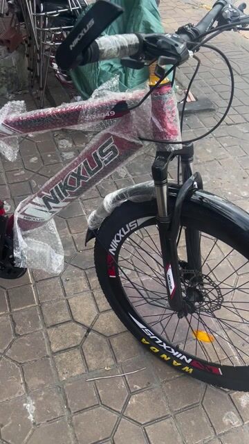 Xe đạp địa hình Nikxus Đỏ 24 inch. Mua bán Xe đạp tại Quận Ninh Kiều Cần Thơ được đăng bởi Cầm Đồ Cường Thịnh  hình 1
