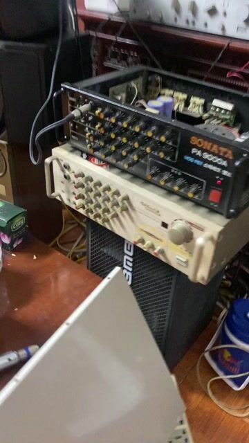 Amply 9000A Hàn Quốc Nghe nhạc Karaoke. Mua bán Tivi, Âm thanh tại Quận Bắc Từ Liêm Hà Nội được đăng bởi Quốc Thái hình 1