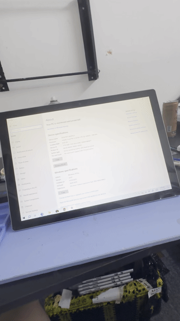 Microsoft Surface Pro 6 i5 8GB/128GB Bạc. Mua bán Máy tính bảng tại Quận Bắc Từ Liêm Hà Nội được đăng bởi bé na hình 1