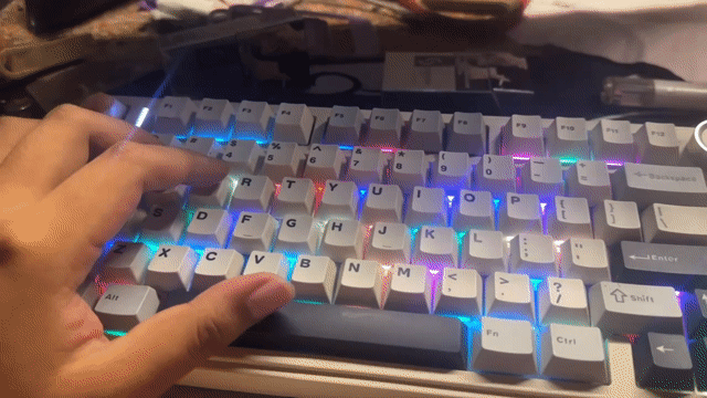 Bàn phím cơ AULA F75 3 chế độ RGB. Mua bán Phụ kiện (Màn hình, Chuột...) tại Quận 12 Tp Hồ Chí Minh được đăng bởi Mina hình 1