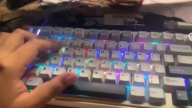 Bàn phím cơ AULA F75 3 chế độ RGB. Mua bán Phụ kiện (Màn hình, Chuột...) tại Quận 12 Tp Hồ Chí Minh được đăng bởi Mina hình 1