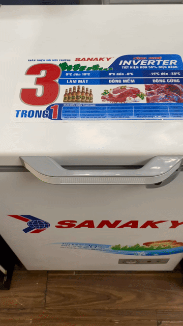 Tủ đông Sanaky 100L. Mua bán Tủ lạnh tại Quận Gò Vấp Tp Hồ Chí Minh được đăng bởi  Điện Máy Thanh Lý hình 1