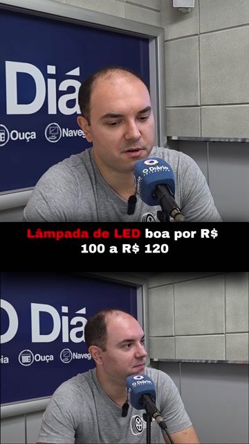 Lâmpada de LED boa por R$ 100 a R$ 120