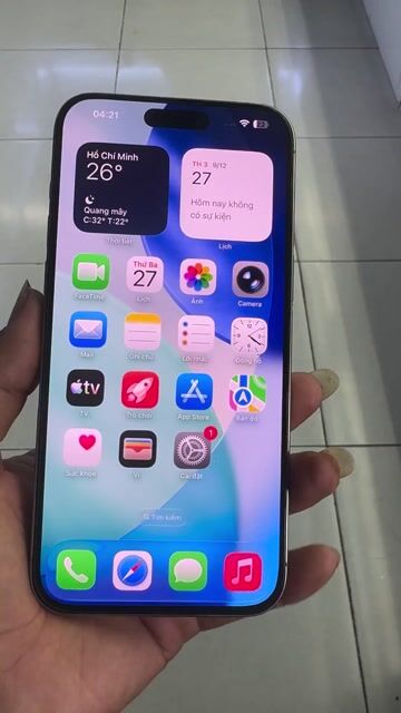 Apple iPhone 15 Pro Max 256GB Titan tự nhiên. Mua bán Điện thoại tại Huyện Gò Quao Kiên Giang được đăng bởi Xuân Uyên mobile hình 1