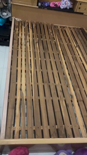 Giường ngủ 1m5x2m1 gỗ đơn giản. Mua bán Giường, chăn ga gối nệm tại Thành phố Phan Thiết Bình Thuận được đăng bởi Phan Thiết Sale hình 1