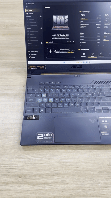 Asus Tuf Gaming FA507NU RTX 4050 Bh hãng12/2027. Mua bán Laptop tại Quận Hoàng Mai Hà Nội được đăng bởi Hoàng Bách Techlife hình 1