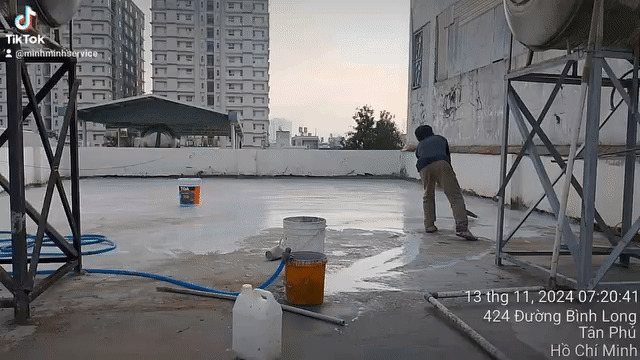 Chống thấm sân thượng tận nơi HCM 24h/7. Dịch vụ nhà cửa khác tại Quận Bình Tân Tp Hồ Chí Minh được đăng bởi MINH MINH hình 1
