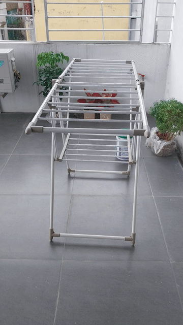 Giàn phơi LocknLock Trắng Nâu. Mua bán Nội thất, đồ gia dụng khác tại Quận Ba Đình Hà Nội được đăng bởi Trà My hình 1