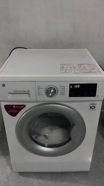 Máy giặt LG 9kg Trắng. Mua bán Máy giặt tại Thành phố Thủ Đức Tp Hồ Chí Minh được đăng bởi ĐIỆN LẠNH TUẤN hình 1