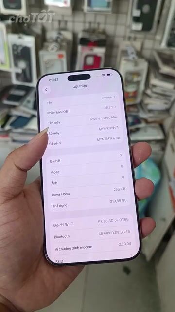 iPhone 16 Pro Max Vàng VNA Zin pin 89 còn hộp. Mua bán Điện thoại tại Quận Ba Đình Hà Nội được đăng bởi Đỗ Tiến Tiền hình 1