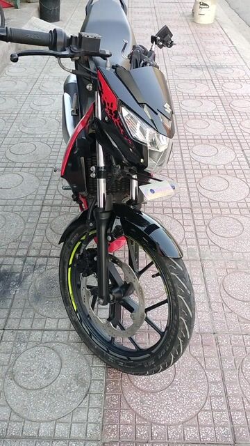 Suzuki Satria 2018 Đỏ đen. Mua bán Xe máy tại Thành phố Thuận An Bình Dương được đăng bởi xe máy quang hậu hình 1