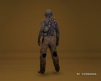 Victor | FiveM Male Ped | Zombie Character | Multiple Outfits | Optimized & Fivem Ready [Add-On], video preview