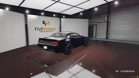 FIVEM Dodge Challenger | Realistic Muscle Car [Unbadged] Add-On | Interior & Exterior | Working Lights | High Performance | Optimized | Fivem Ready | High Quality, video preview