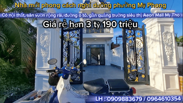 Mua bán Nhà ở Thành phố Mỹ Tho Tiền Giang diện tích 195 m² giá 2,99 tỷ