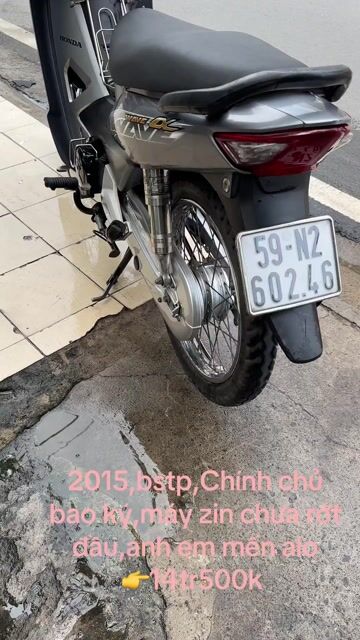 wave alpha 2015 chinh chu. Mua bán Xe máy tại Huyện Hóc Môn Tp Hồ Chí Minh được đăng bởi Kết ròm hình 1