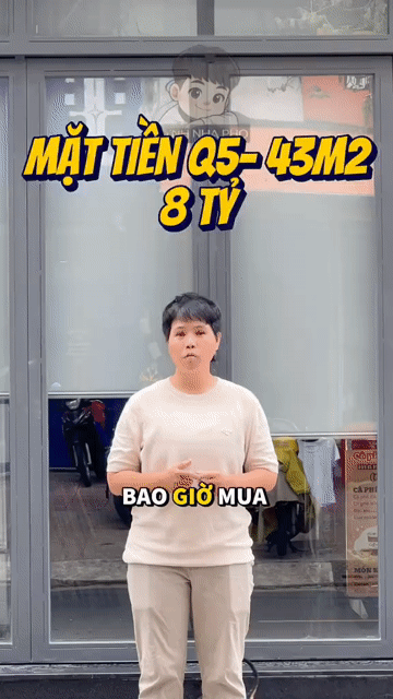 Mua bán Văn phòng, Mặt bằng kinh doanh Quận 5 Tp Hồ Chí Minh diện tích 43 m² giá 8 tỷ