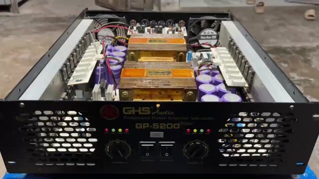 Cục đẩy công suất GHS Audio GP-5200 Max đã sử dụng. Mua bán Tivi, Âm thanh tại Thị xã Duyên Hải Trà Vinh được đăng bởi CHUYÊN MUA BÁN THANH LÝ ÂM THANH THU MUA TIVI CỦ XÁC TIVI ĐỜI CAO hình 1