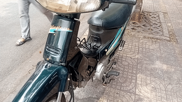 SYM Magic Xanh đen 95719 km. Mua bán Xe máy tại Quận 3 Tp Hồ Chí Minh được đăng bởi Lữ Trung Hùng hình 1