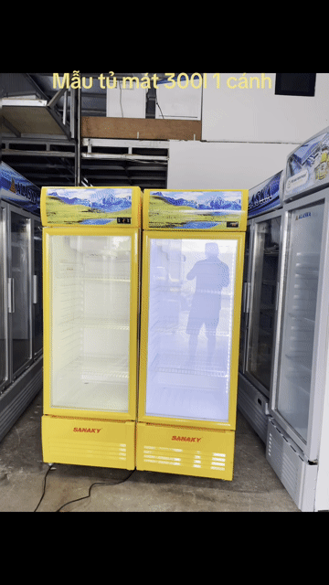 Tủ mát Sanaky Vàng đã qua sử dụng. Mua bán Tủ lạnh tại Quận Cầu Giấy Hà Nội được đăng bởi Kho Tủ Đông Tủ Mát Miền Bắc  hình 1