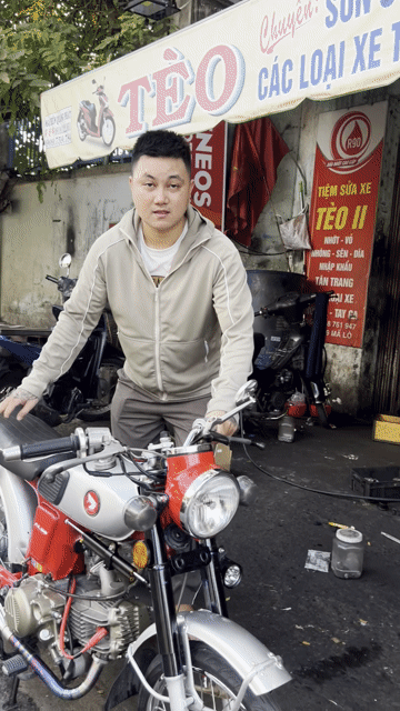 Honda CL50 1999 Đỏ Bạc 190cc. Mua bán Xe máy tại Quận Bình Tân Tp Hồ Chí Minh được đăng bởi Vĩ Thành Hưng hình 1
