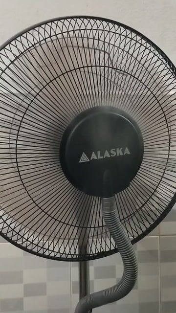 Quạt phun sương Alaska Đỏ. Mua bán Quạt tại Quận 7 Tp Hồ Chí Minh được đăng bởi Thanh Hai hình 1