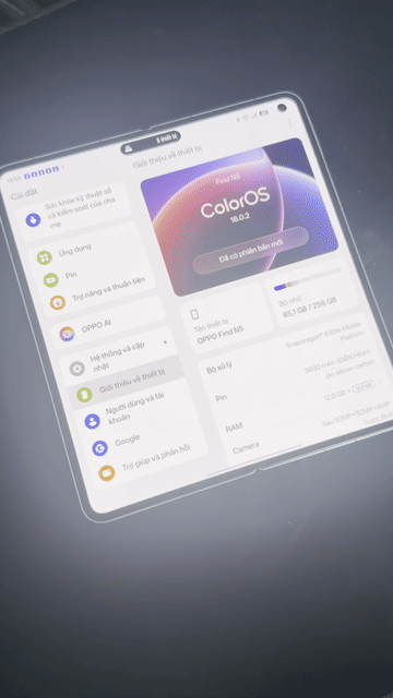Oppo Find N5 12GB/256GB trắng. Mua bán Điện thoại tại Quận Thanh Xuân Hà Nội được đăng bởi Vân Anh hình 1