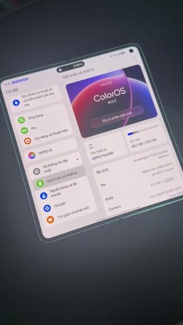 Oppo Find N5 12GB/256GB trắng. Mua bán Điện thoại tại Quận Thanh Xuân Hà Nội được đăng bởi Vân Anh hình 1