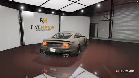 FIVEM Ford Mustang GT | Realistic Sports Car [Badged] Add-On | Interior & Exterior | Tuning Parts | Working Lights | Add-On | Optimized | Fivem Ready | High Quality, video preview