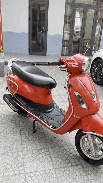 SYM Attila Alisabeth BS92 2012 Đỏ. Mua bán Xe máy tại Quận Liên Chiểu Đà Nẵng được đăng bởi Lê Sang hình 1