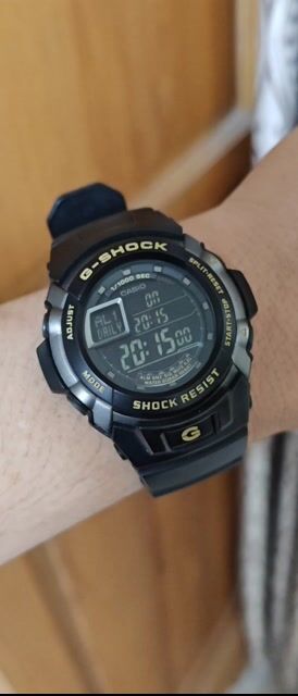 Đồng hồ Casio G-7710 Nam Đen. Mua bán Đồng hồ tại Huyện Vụ Bản Nam Định được đăng bởi Shop Đồng Hồ Si Nhật hình 1