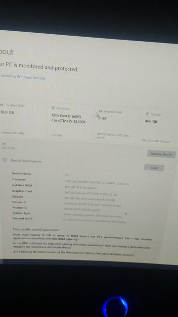 Máy tính để bàn i5 12400F 24 inch. Mua bán Máy tính để bàn tại Thành phố Thanh Hóa Thanh Hóa được đăng bởi Ánh Lãm hình 1