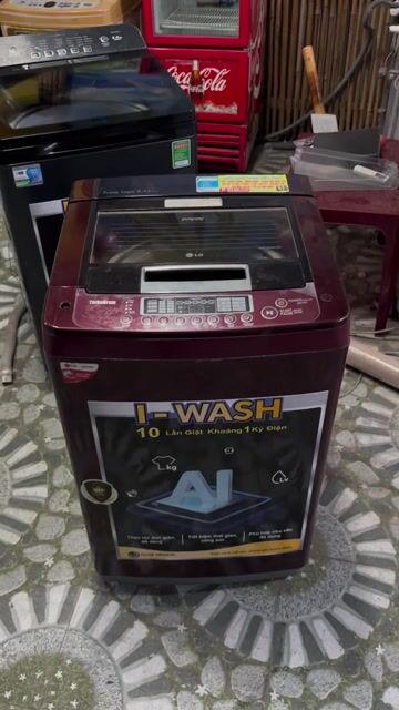 Máy giặt LG I-WASH 8,4kg cửa trên Đỏ đô. Mua bán Máy giặt tại Huyện An Dương Hải Phòng được đăng bởi Phát Thanh Lý  hình 1