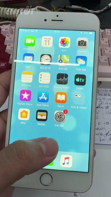 Apple iPhone 6s Plus bạc. Mua bán Điện thoại tại Huyện Bến Lức Long An được đăng bởi Nguyễn lộc hình 1