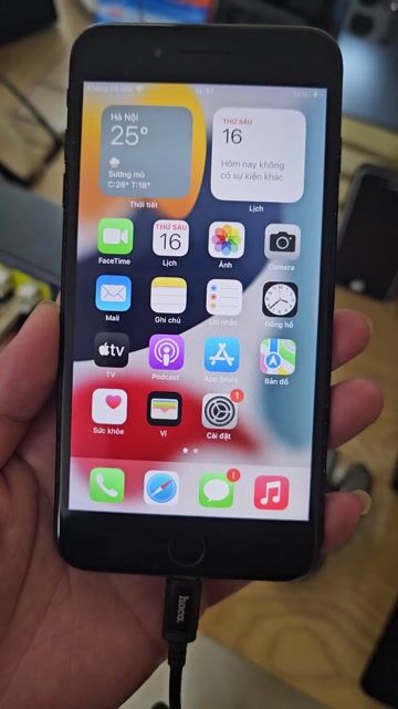 iPhone 7 Plus 32GB Lock còn lại full Chức năng. Mua bán Điện thoại tại Quận Cầu Giấy Hà Nội được đăng bởi Công Hậu Mobile  hình 1